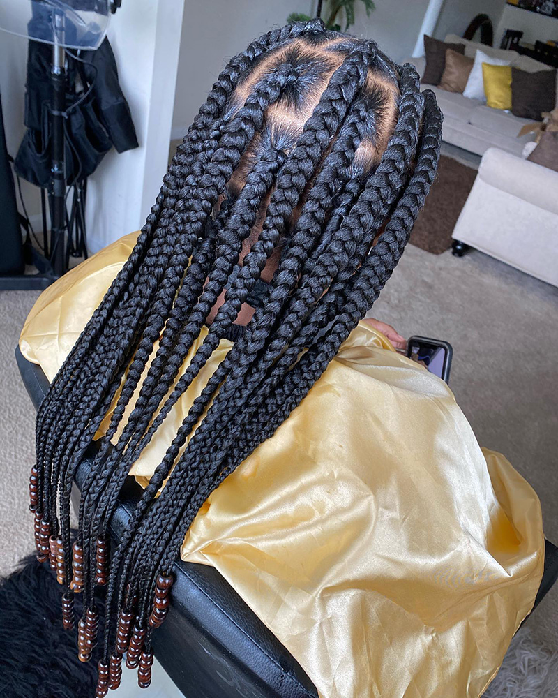 Long Jumbo Box Braids
