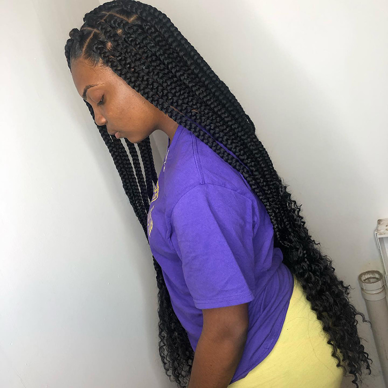 Long Jumbo Box Braids