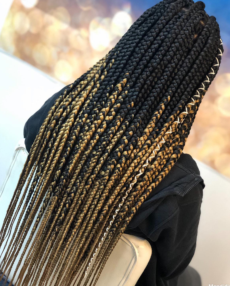 Long Jumbo Box Braids