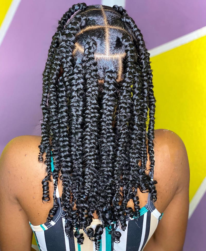 Short Butterfly Braids