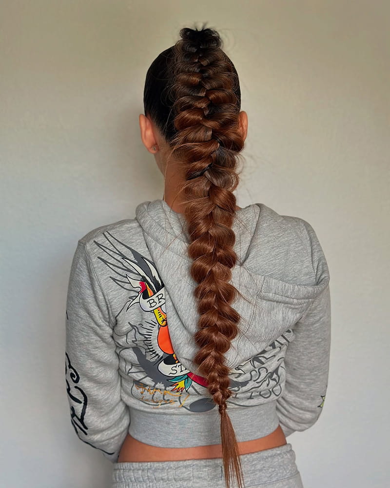 Single Butterfly Braids