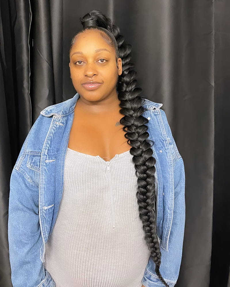 Single Butterfly Braids