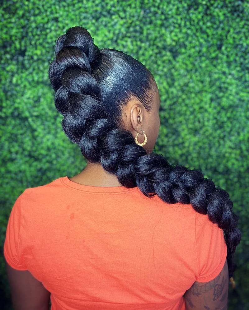 Single Butterfly Braids