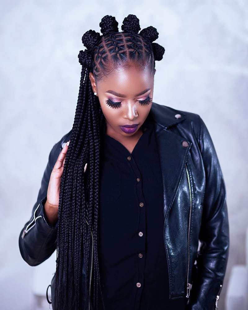 Birthday Bantu Knots Hairstyles
