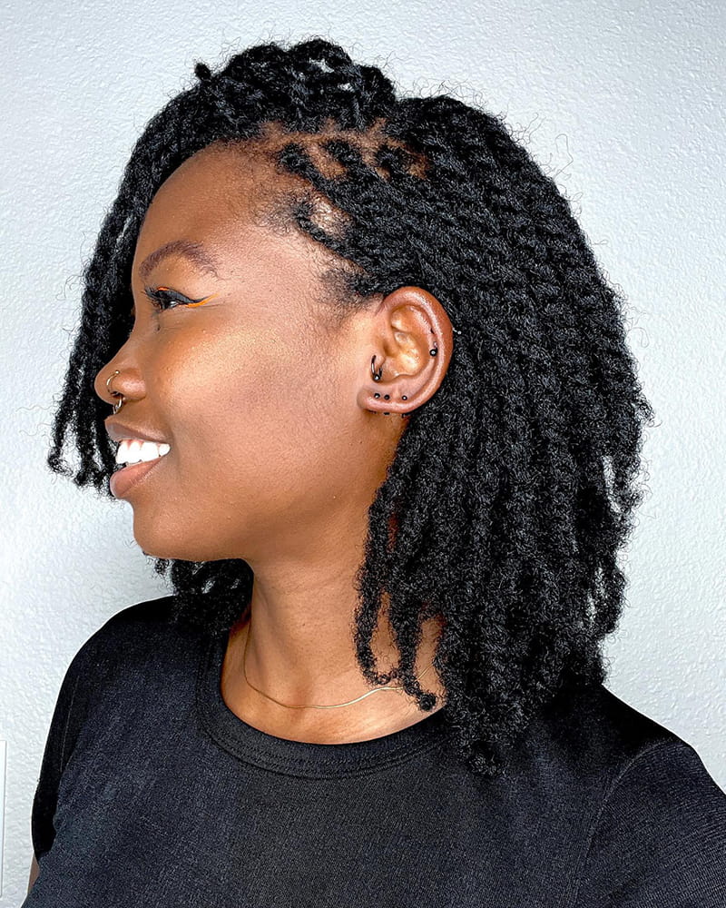 Defined Twist-Out