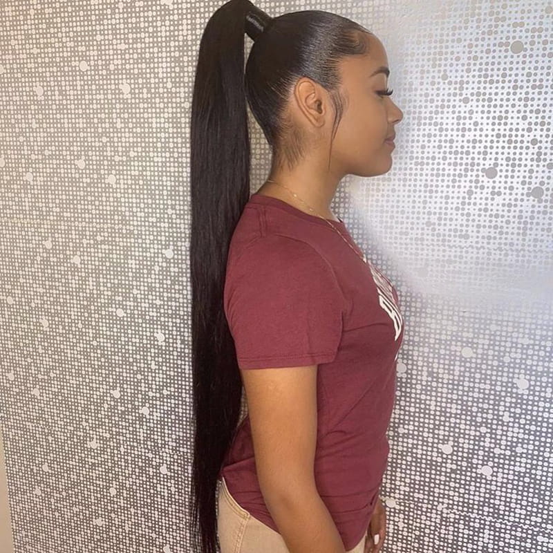 Genie Ponytail Hairstyles for African American Women