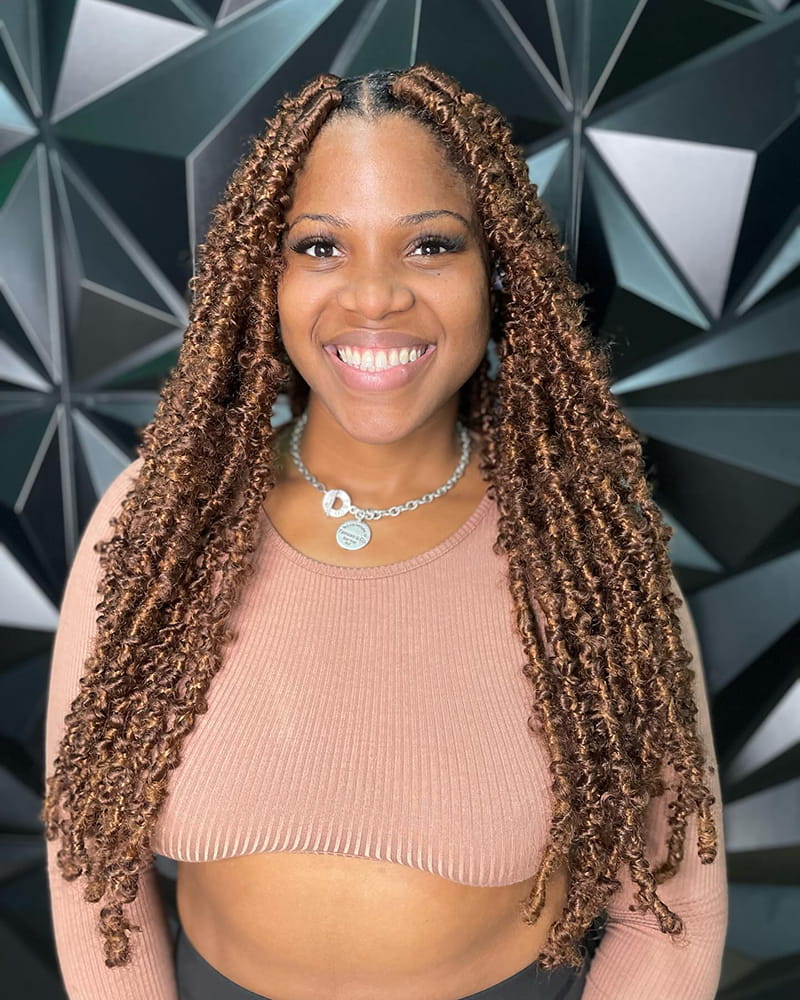 Long Butterfly Locs for Melanin Women