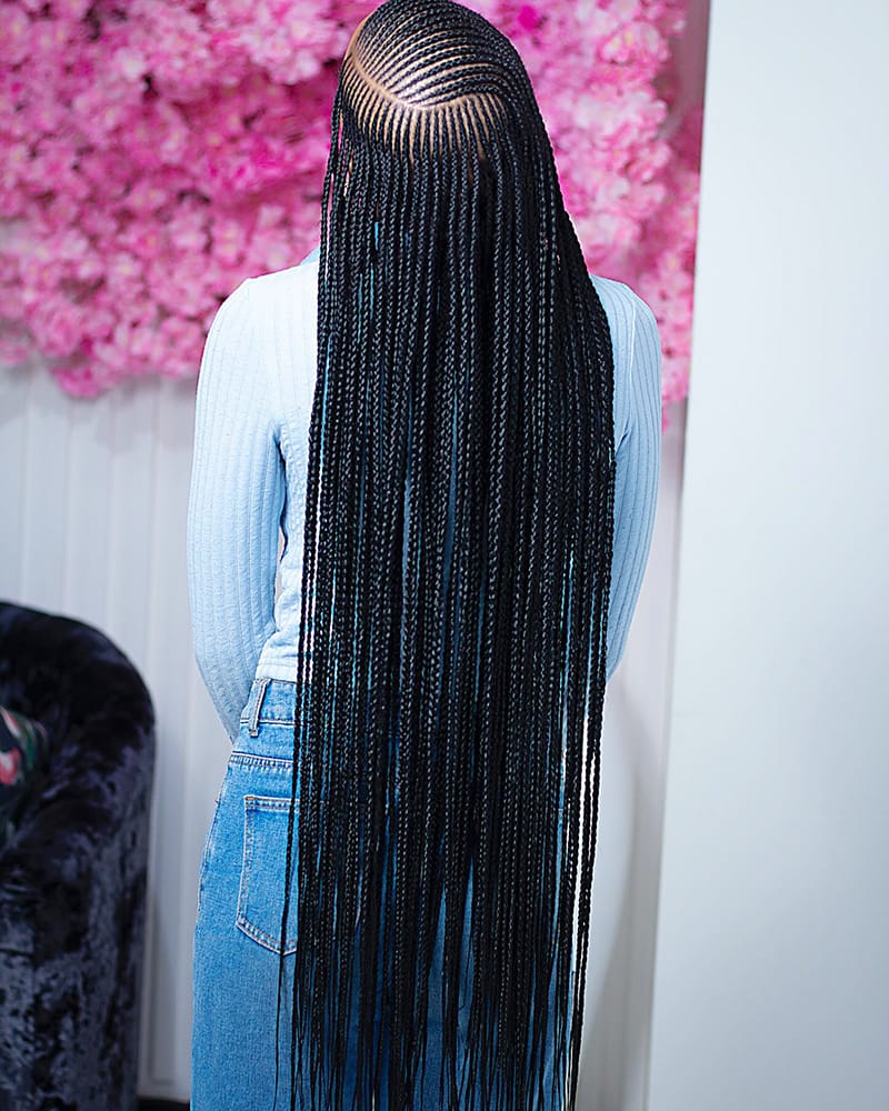 Long Cornrow Braids