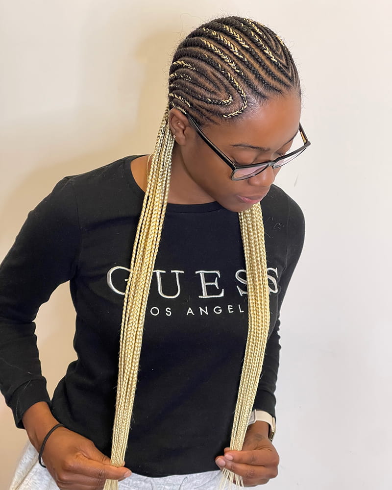 Long Cornrow Braids