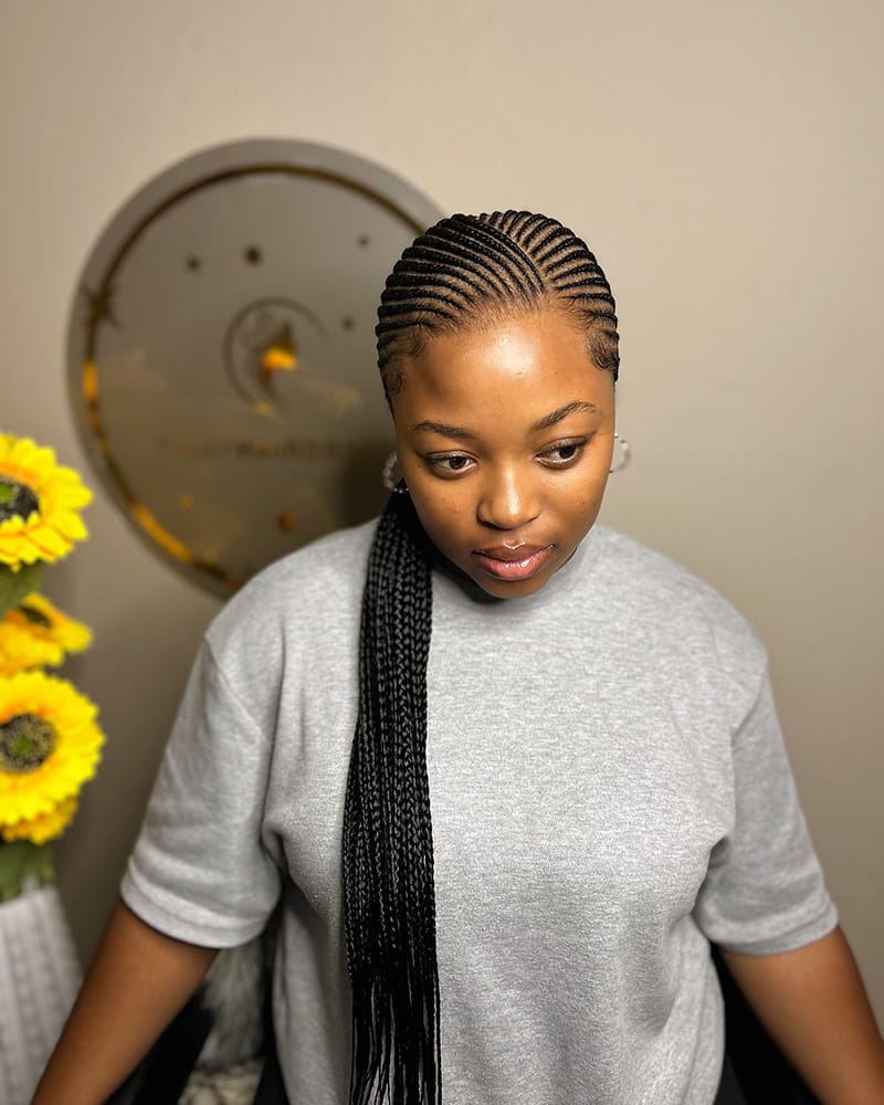 Long Cornrow Braids