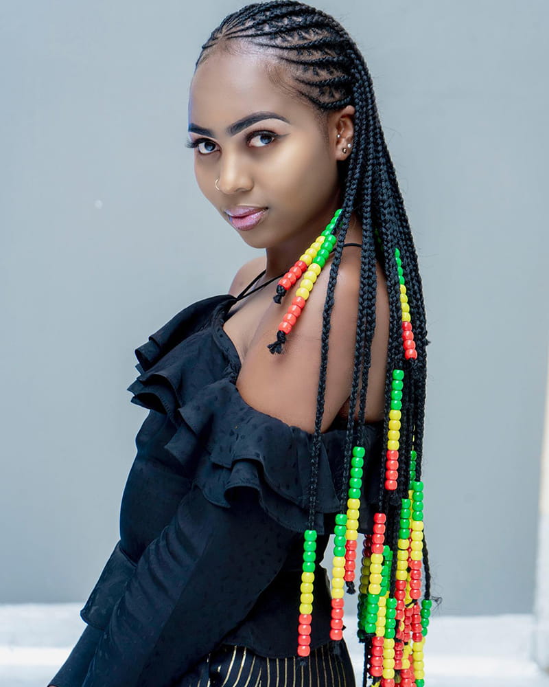 Long Cornrow Braids