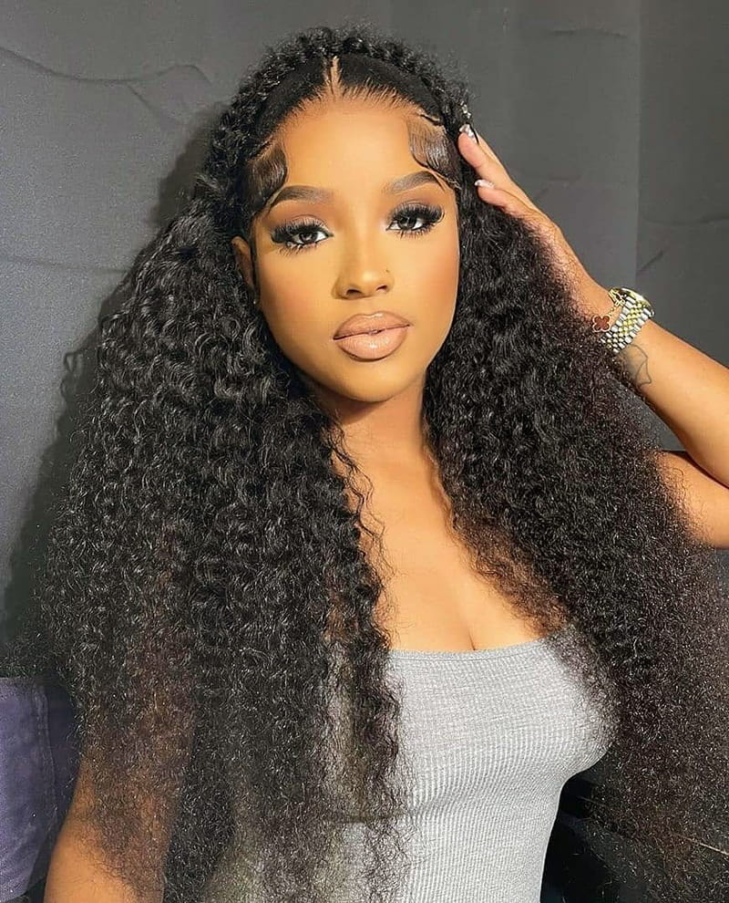 Long Deep Wave Hairstyles for Black Women