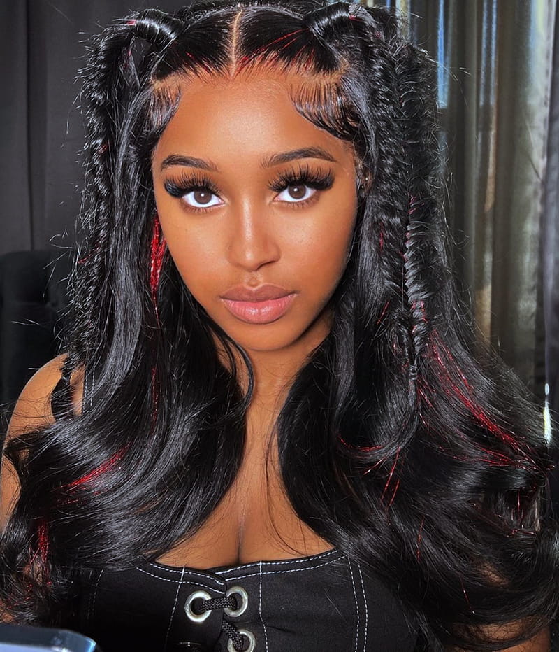 Long Fishtail Braids Hairstyles for Melanin Women