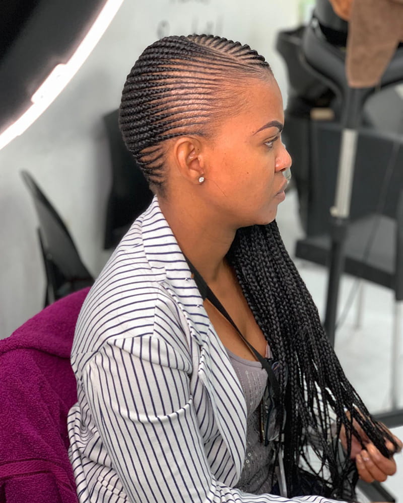 Long Lemonade Braids for Black Women