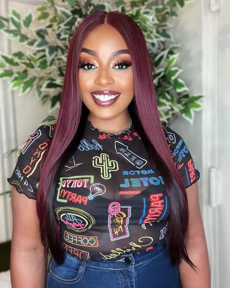 Long Straight Hairstyles with Different Colors