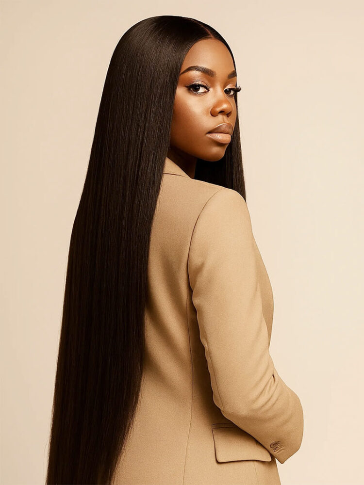 Long Straight Hairstyles for Black Women