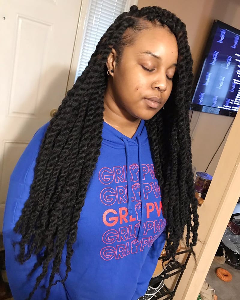 Marley Twists Hairstyles
