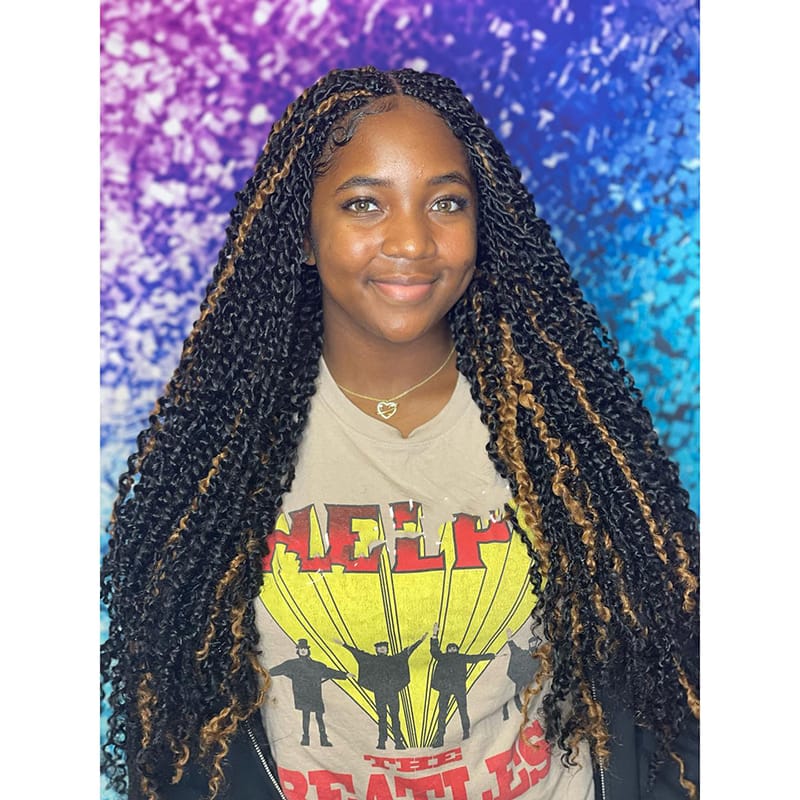 Peekaboo Twists for Melanin Women