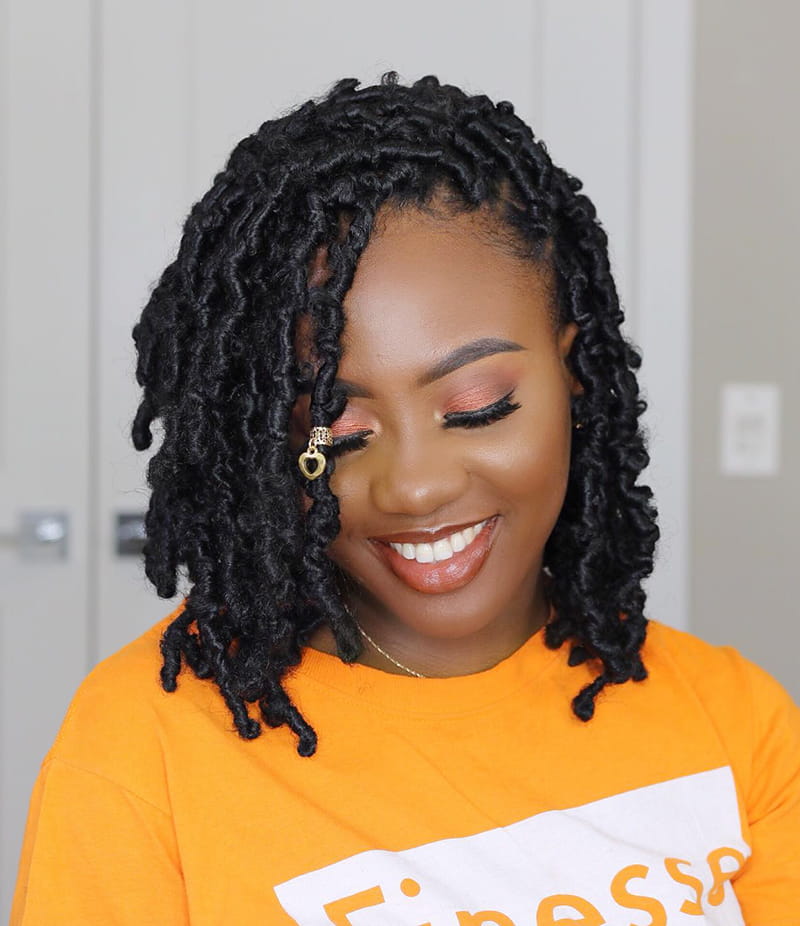 Short Butterfly Locs