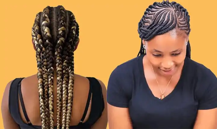 African Cornrow Braid Hairstyles