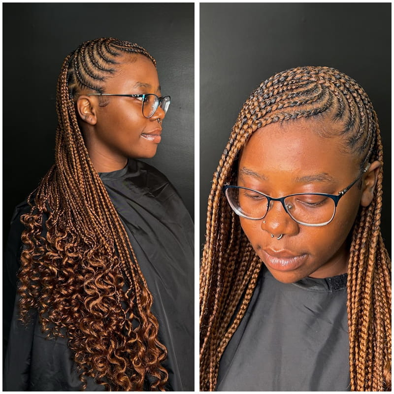 Blonde lemonade Braids
