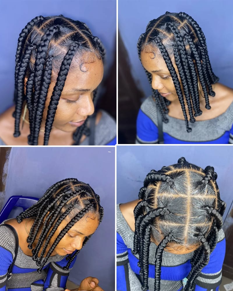 Box Braids for Corporate Women
