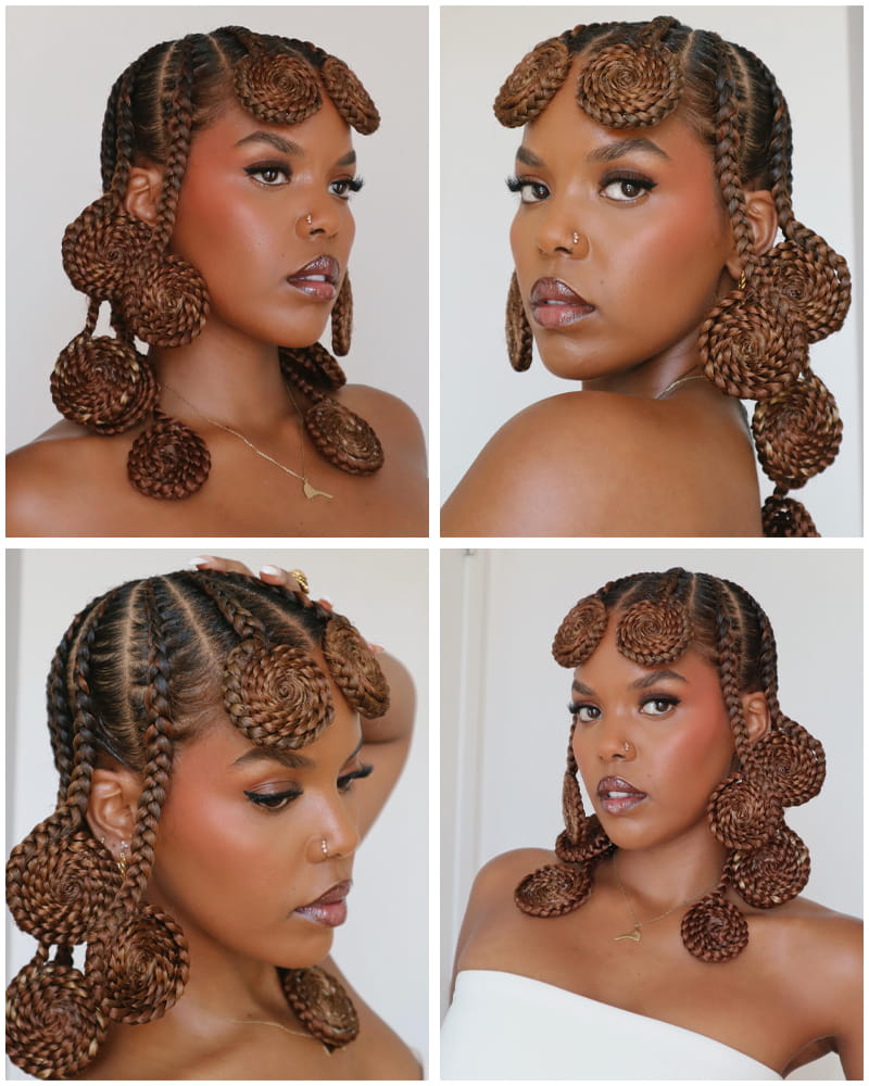 Brown Koroba Braids