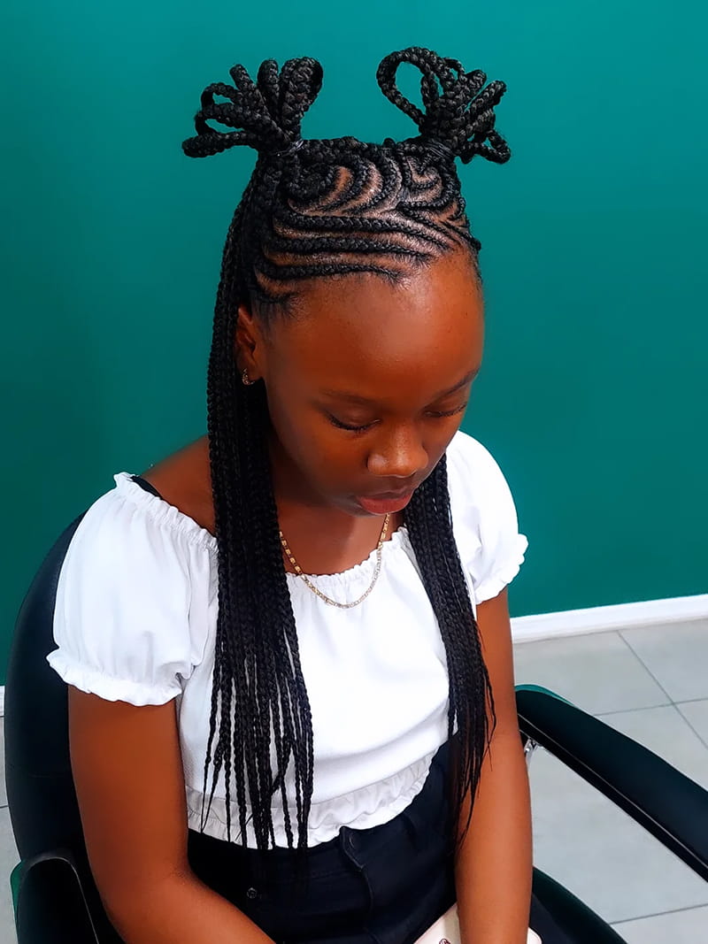 Cornrow Knots