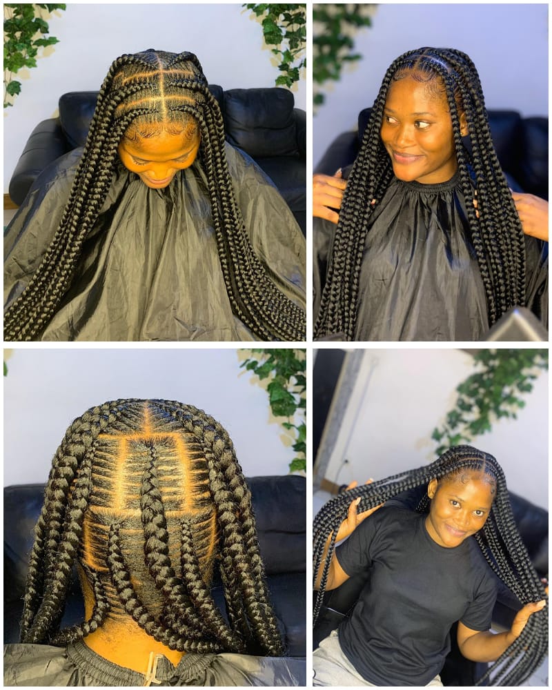Pop Smoke Cornrow Braids for Stylish Women