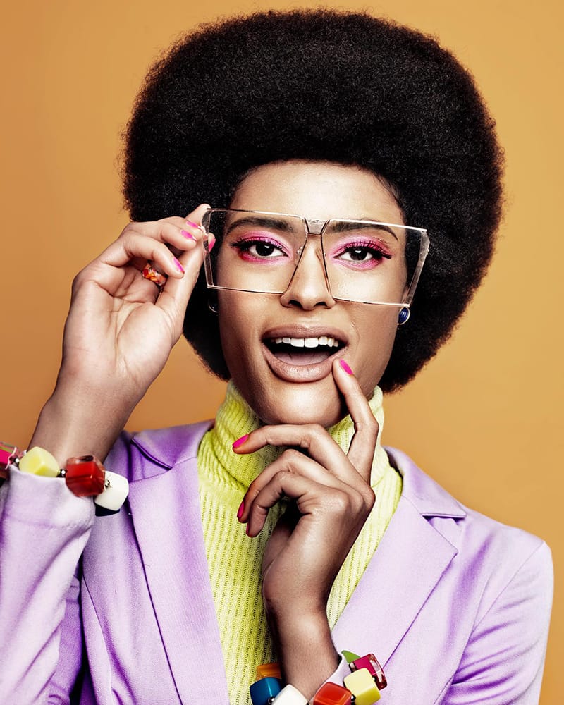 Professional Afro Styles for Working Women
