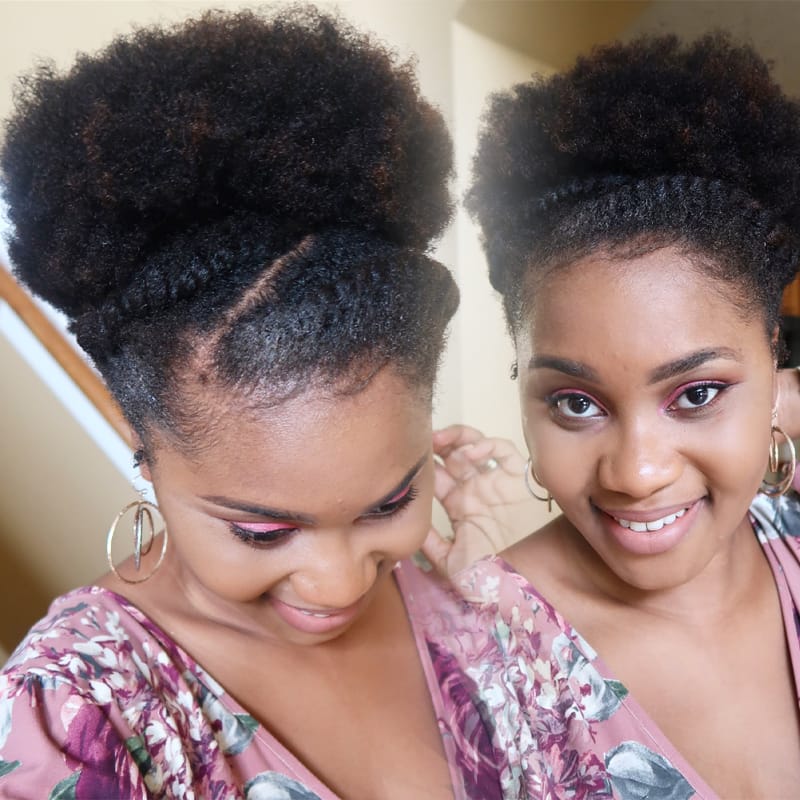 Professional Flat Twist with High Puff
