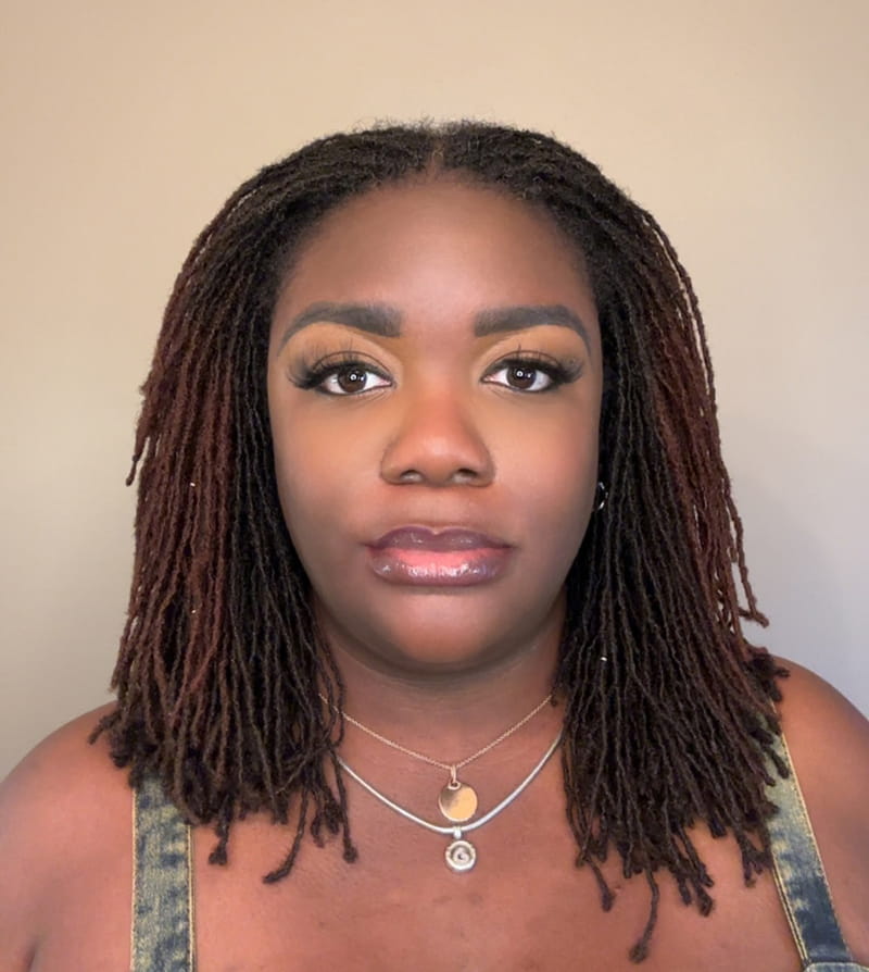 Shoulder-Length Sisterlocks for Working Ladies