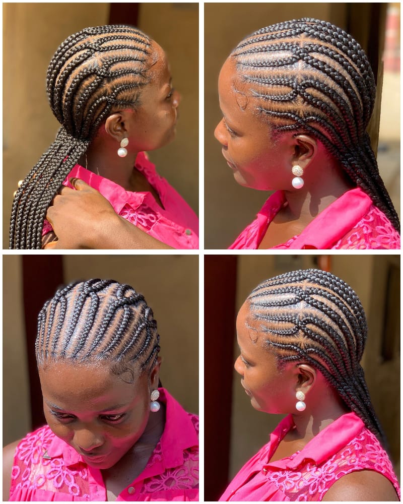 Spoon Cornrows for Black Women