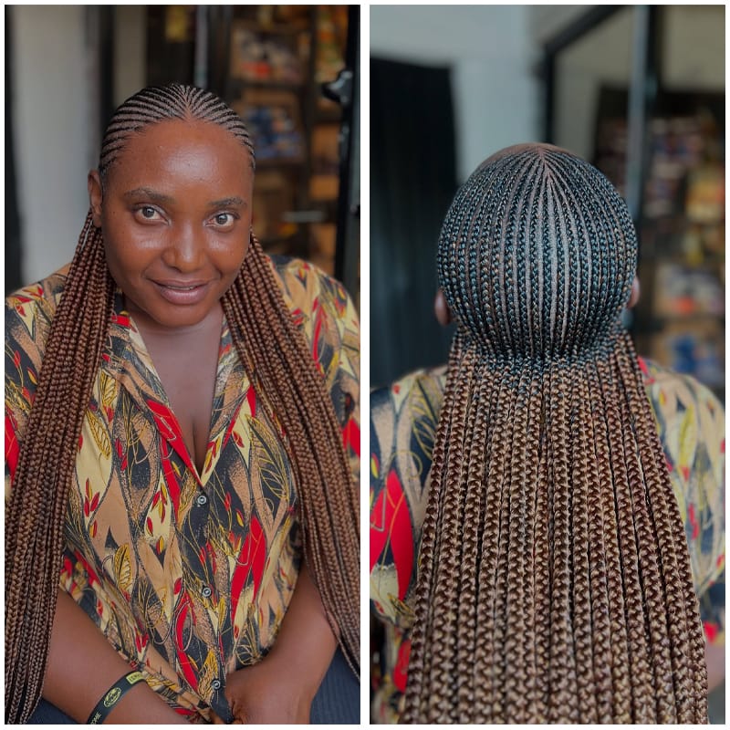 Super Long Ghana Cornrows