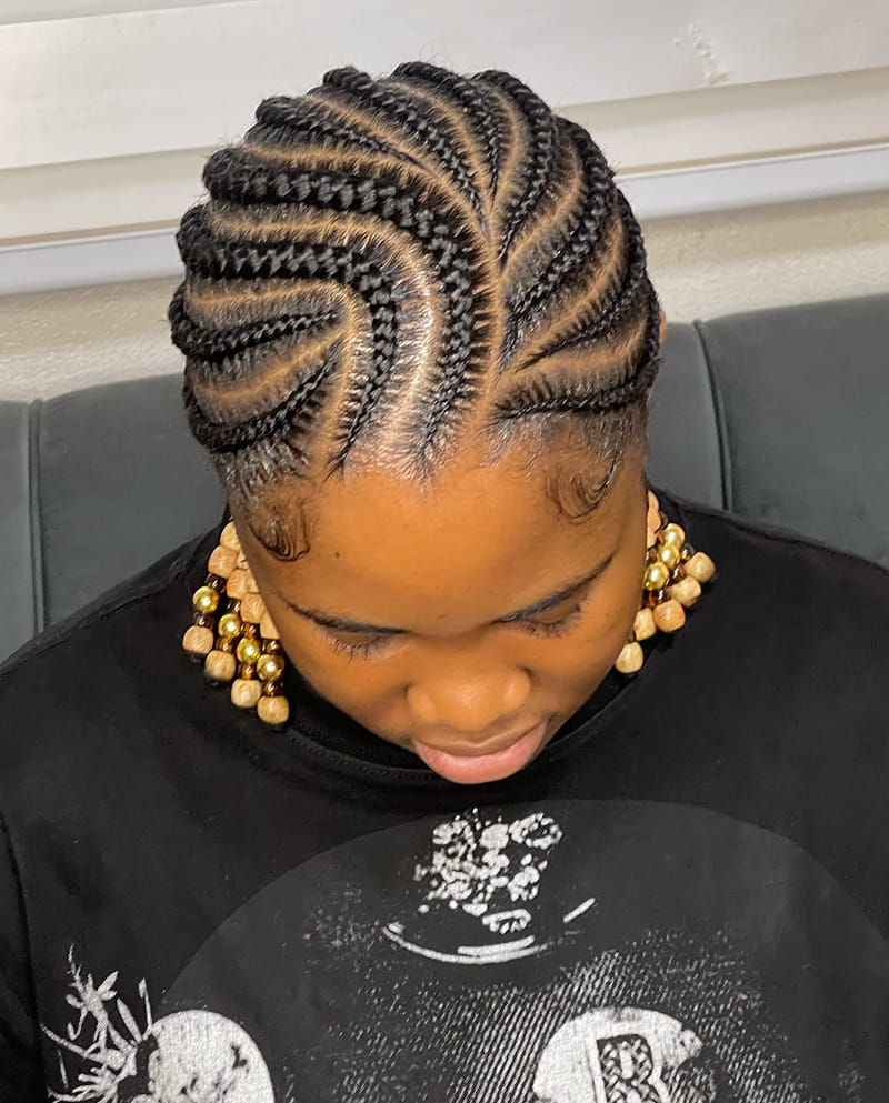 Tribal Braids with Beads