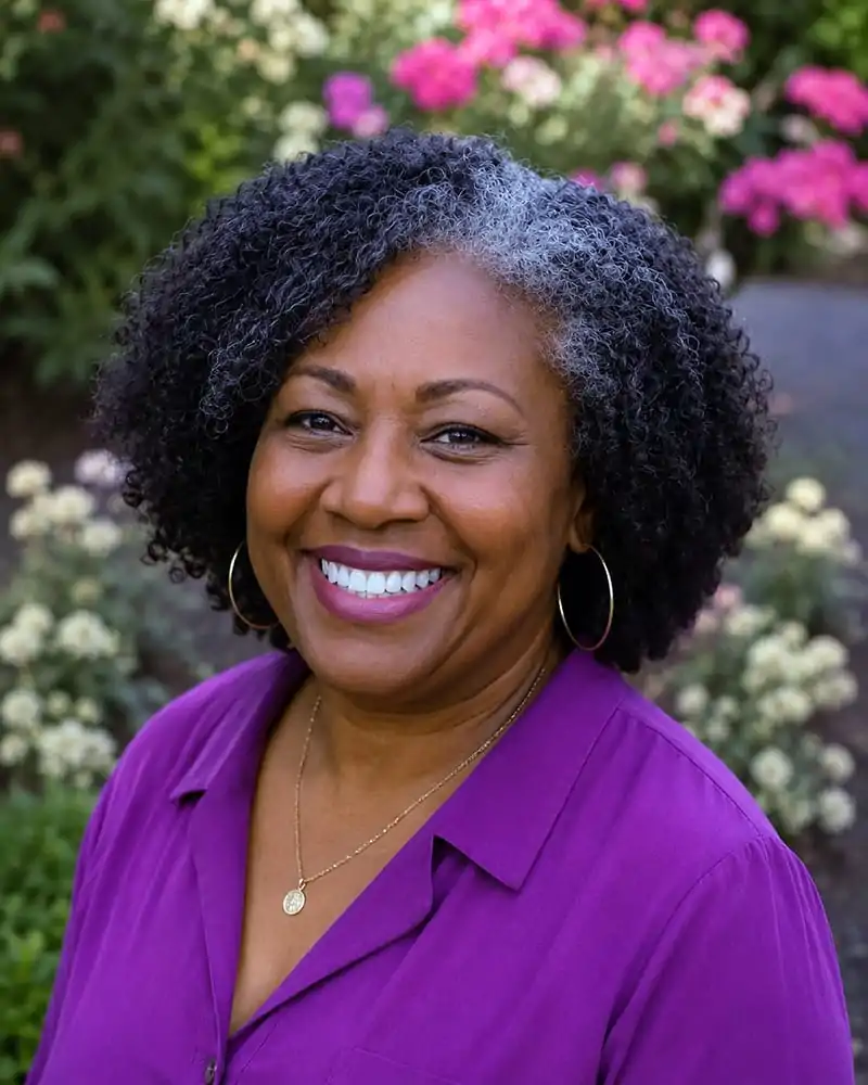 Voluminous Stacked Curly Bob