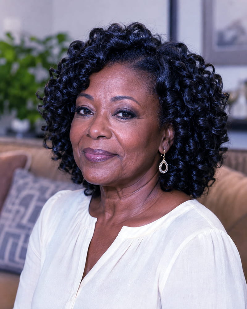 Wavy Curly Bob Hairstyles for Black Women Over 50